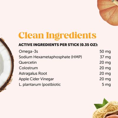 Allergy Support Pumpkin Flavored Dental Sticks for Dogs, 30 count