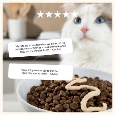 Digestive Support with Bone Broth Mousse Grain-Free Lickable Cat Treat, 0.5-oz tube, 12 count