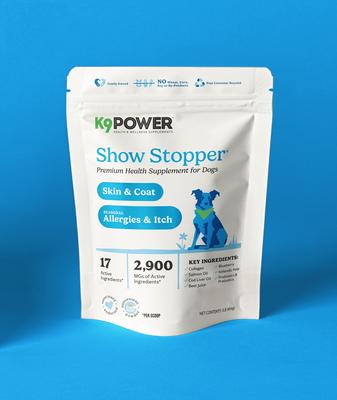 Show Stopper Healthy Coat & Skin Dog Supplement, 8-oz bag