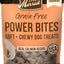 Power Bites Turducken Recipe Grain-Free Soft & Chewy Dog Treats, 6-oz bag