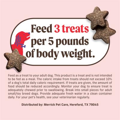 Power Bites Real Texas Beef Recipe Grain-Free Soft & Chewy Dog Treats, 6-oz bag