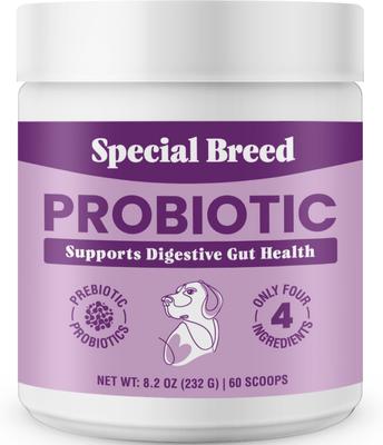 Probiotic Powder Digestive Supplement for Dogs, 8.2-fl oz bottle