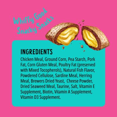 Cat Pillows Seafood & Eat It! Flavored Crunchy Cat Treats, 3-oz bag, 1 count