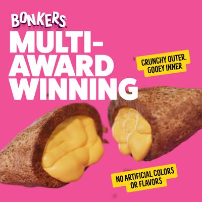 Bites Grain-Free Catnip, Chick'N & Cheddar Crunchy Cat Treats, 30-oz tub