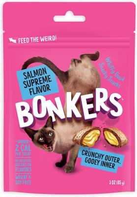 Golosinas crujientes para gatos Cat Pillows con sabor a salmón Supreme, bolsa de 6.3 oz, 1 unidad