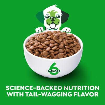 Bundle: Puppy Variety Pack: Greenies Petite Dental Treats, 20 count + Greenies Smart Essentials High Protein Real Chicken & Brown Rice Dry Food, 5.5-lb bag + Greenies Anytime Bites Original Chicken Flavor Soft & Chewy Treats, 24-oz bag