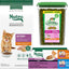 Bundle: Kitten Variety Pack: Nutro Perfect Portions Variety Pack Pate Wet Food, 2.6-oz, case of 12 twin-packs + Greenies Smartbites Chicken Flavor Crunchy Treat, 16-oz tub + Nutro Wholesome Essentials Chicken & Brown Rice Recipe Dry Food, 3-lb bag