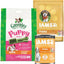 Bundle: Puppy Variety Pack: Greenies Petite Dental Treats, 20 count + Iams Proactive Health Smart with Real Chicken Dry Food, 15-lb bag + Iams ProActive Health Classic Ground with Chicken & Rice Canned Wet Food, 13-oz can, case of 12