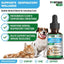 Broad Spectrum Herbal Antibiotic Sneezing Relief & Kennel Cough Treatment Liquid Respiratory Supplement for Dogs & Cats, 2-fl oz bottle