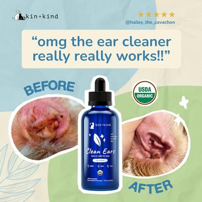 Clean Ears Dog Ear Cleanser, 4-fl oz bottle
