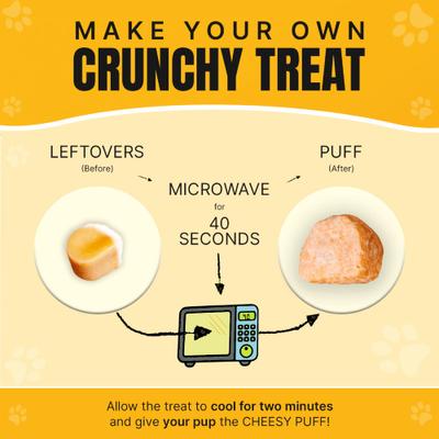 Premios sin cereales para perros de razas medianas, bolsa de 2.5 oz