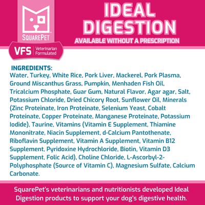 VFS Canine Ideal Digestion Formula Wet Dog Food, 13-oz can, case of 12