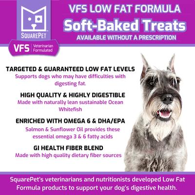 VFS Canine Low Fat Formula Dog Treats, 6-oz bag