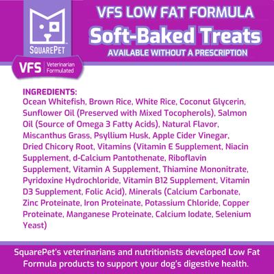 VFS Canine Low Fat Formula Dog Treats, 6-oz bag