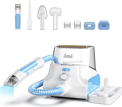 P30 Large Capacity Pet Grooming Vacuum Kit, White, 4.5-L