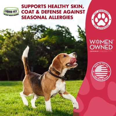 Itch & Allergy Support Chicken Flavor Dog Supplement, 32-fl oz bottle