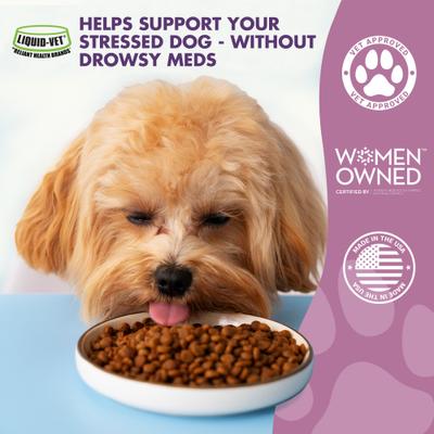 Calm & Content Support Pot Roast Flavor Liquid Calming Supplement for Dogs, 32-fl oz bottle