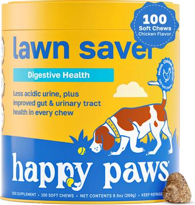 Suplemento masticable suave Lawn Saver para perros, 100 unidades
