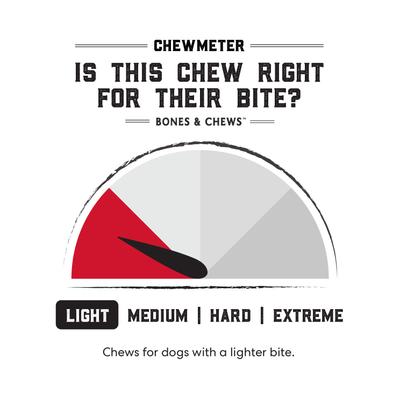 Slim Beef Gullet Stick 5-6" Dog Treats, case of 50