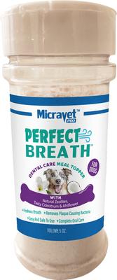 Perfect Breath Powder Dental Supplement for Dogs, 5-oz jar