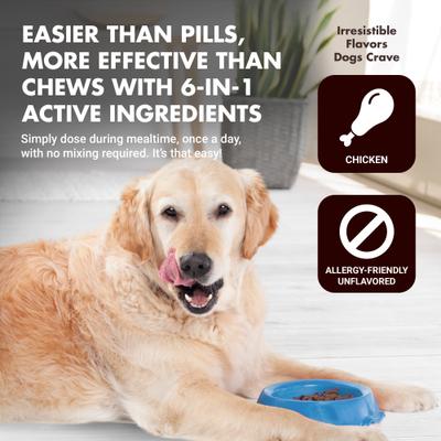 K9 Immune Booster Chicken Flavor Liquid Supplement for Dogs, 8-fl oz bottle, 2 count