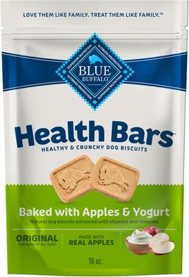 Health Bars Baked with Banana & Yogurt Dog Treats, 16-oz