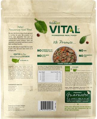 Bundle: Variety Pack - Freshpet Vital Multi Protein, 5.5-lb bag + Fresh Cuts Chicken Recipe Fresh Dog Food, 4.5-lb bag