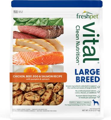 Vital Healthy & Natural Large Breed Fresh Dog Food, 5-lb bag