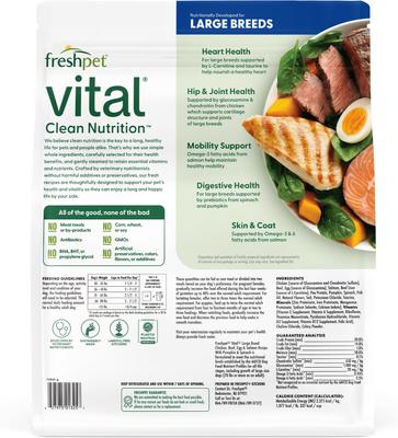 Vital Healthy & Natural Large Breed Fresh Dog Food, 5-lb bag