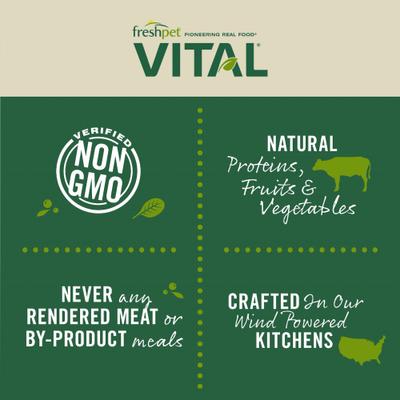 Bundle: Variety Pack - Freshpet Vital Multi, 5.5-lb bag, 2 count + Fresh Cuts Chicken Recipe Fresh Dog Food, 4.5-lb bag, 2 count