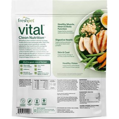 Alimento fresco para perros Vital Chicken Recipe, bolsa de 1,75 lb, paquete de 8