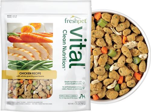 Vital Chicken Recipe Fresh Dog Food, 1.75-lb bag, bundle of 8