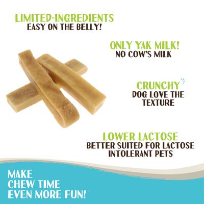 Himalayan Yak Dog Chews, Large, 4 count