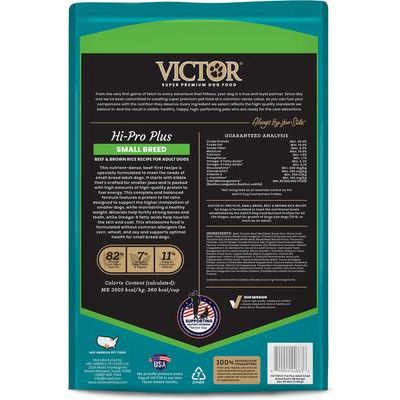 Alimento seco para perros adultos de razas pequeñas Classic Hi-Pro Plus, bolsa de 5 lb