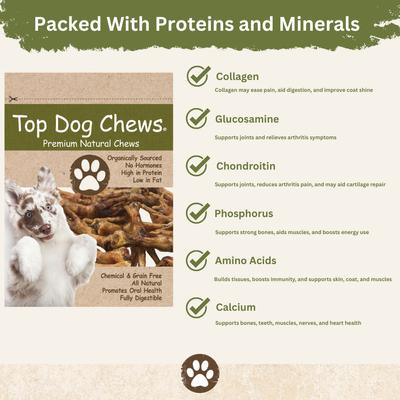 Chicken Feet Natural Dog Chew Treats, 25 count