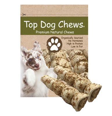 Bully Dusted 10-in Beef Cheek Rolls Dog Treats, 2 count