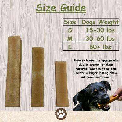 Premium Himalayan X-Large Yak Cheese Dog Chew Treat, 3 count
