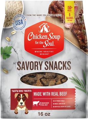 Savory Snacks Chicken Dog Treats, 16-oz bag