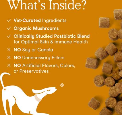 Allergy & Immune Support Soft Chew Supplement for Dogs, 90 count