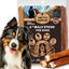 12-Inch Single Ingredient High Protein & Rawhide-Free Bully Sticks Dog Chews, 2 count