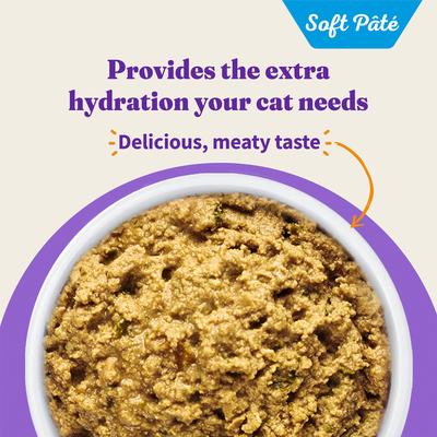 Chicken Recipe Adult Grain-Free Soft Pate Wet Cat Food, 5.5-oz can, case of 12