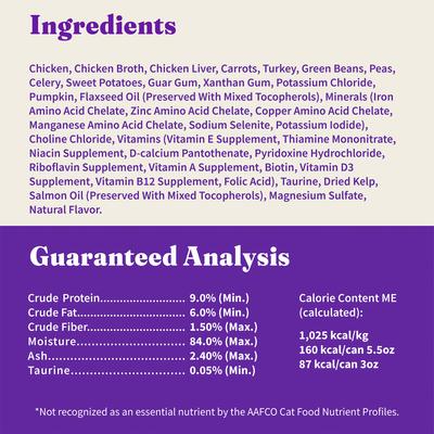 Chicken Recipe Adult Grain-Free Soft Pate Wet Cat Food, 5.5-oz can, case of 12