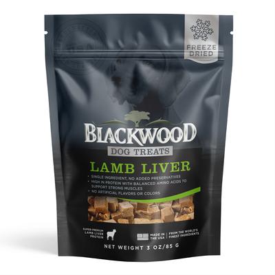 Single Ingredient 100% Lamb Liver Grain-Free Adult Freeze-Dried Dog Treats, 3-oz bag
