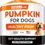 Pumpkin High Fiber Powder Stool Consistency & Softener Supplement for Dogs, 8.1-oz jar