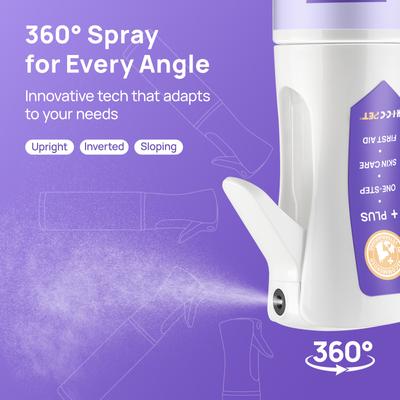 2X Power Wound & Antimicrobial Cat & Dog Skin Treatment Spray, 10.1-fl oz bottle