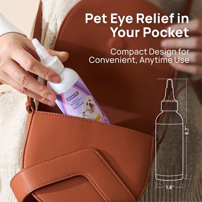 Gentle Antimicrobial Dog & Cat Eye Rinse, 5.1-fl oz bottle