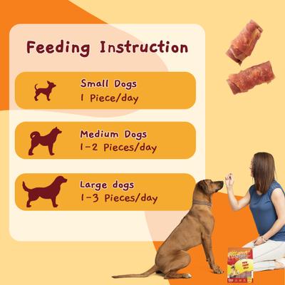 Chicken, Duck & Beef Rawhide-Free Rolls Dog Treats, 10.6-oz