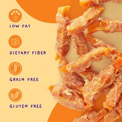 Skinless Chicken Gluten-Free & Grain-Free Wrapped Sweet Potato Chewy Dog Treats, 10.6-oz