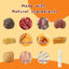 Chicken, Duck, Beef, Sweet Potato & Pumpkin Rawhide Kabob Dog Treats, 10.6-oz
