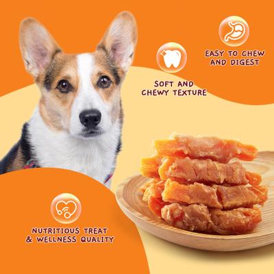 Skinless Chicken Gluten-Free & Grain-Free Wrapped Sweet Potato Chewy Dog Treats, 10.6-oz